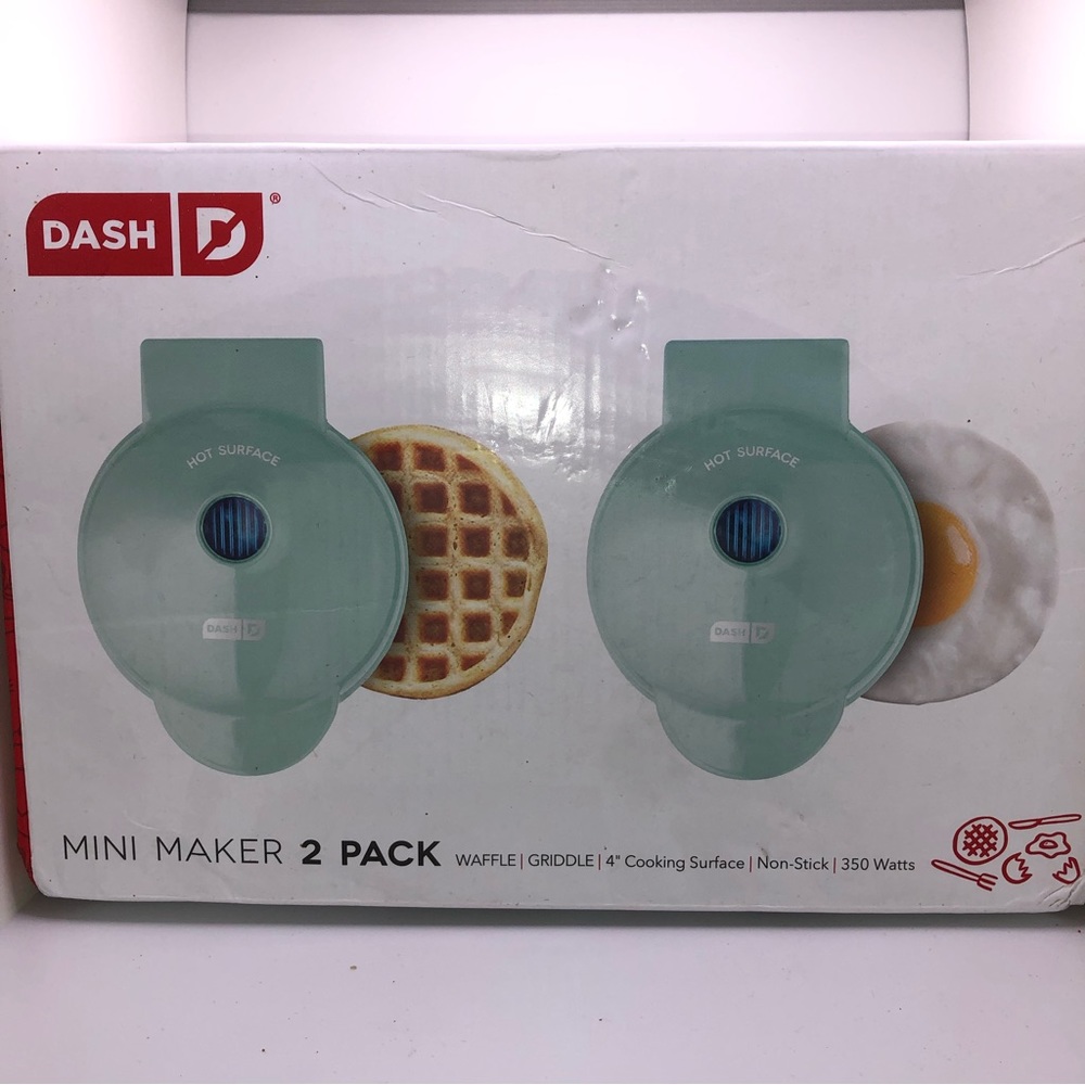 Mini Waffle Makers (2 pack)
